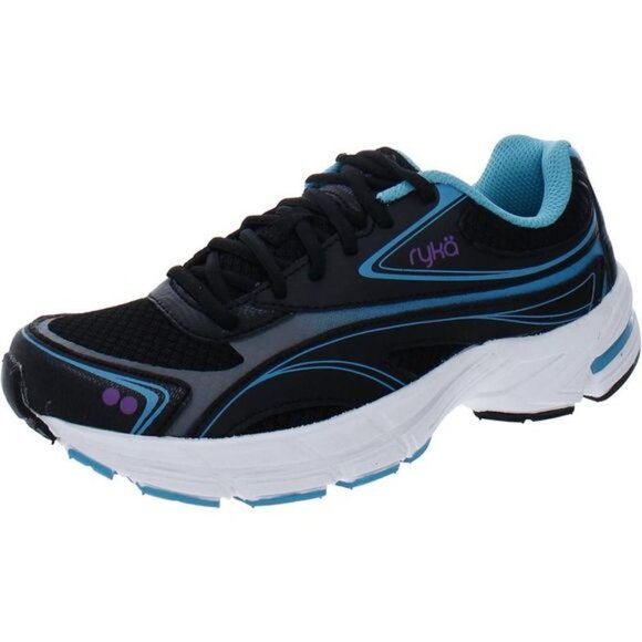 Ryka Women Ryka Womens Infinite Black Fitness Athletic and Training Shoes Sneakers Size 10